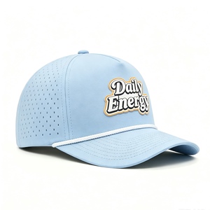 Custom Embroidery Golf Trucker <b>Hat</b> Waterproof Perforated Sports Baseball Cap Golf Sun <b>Hat</b> Camping Headwear for Men Women - Product Image 3