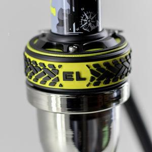 Venta al por mayor 304 Acero inoxidable portátil ruso Hookah Shisha con espejo técnica manguera precio competitivo logotipo personalizado Hookah - Product Image 2