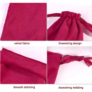 Customizable Satin Fabric Drawstring Bag Stamp Printing Gift Storage for Jewelry Power Bank <b>Accessories</b> Gems for Gemstone - Product Image 5