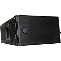 HDL 10A Enceinte Line Array active double 8 pouces Néodyme 700W Boîtier plastique Système de sonorisation DJ amplifié Enceintes audio professionnelles
