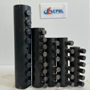 Connecteur mécanique pour barres d'armature, pour <span class=keywords><strong>diamètre</strong></span> de <span class=keywords><strong>10</strong></span>-12 mm, acier au carbone, acier d'armature, design moderne - Product Image 1