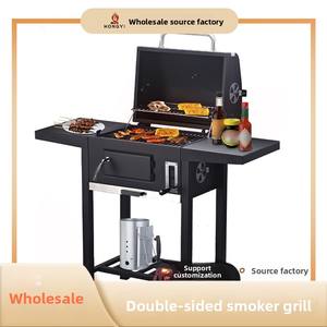 Barbecue au charbon <span class=keywords><strong>de</strong></span> bois commercial multifonctionnel, pliable et réglable, facile à transporter, pour usage domestique et extérieur – Vente en gros usine - Product Image 3