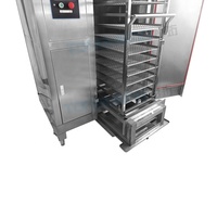 Hôtel commercial gaz Hot Dog vapeur Cabinet 13 plateaux cuisson à la vapeur boulettes cuisinière Machine