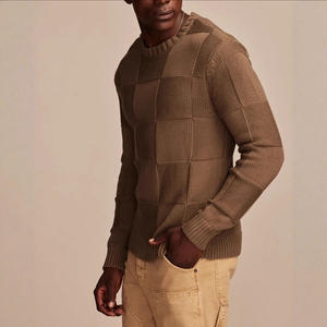 2025 <span class=keywords><strong>pull</strong></span> en tricot à carreaux pour hommes européens et américains-<span class=keywords><strong>pull</strong></span> à col rond Style <span class=keywords><strong>Vintage</strong></span> <span class=keywords><strong>pull</strong></span> d'hiver décontracté - Product Image 2