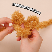20mm Krul Pluche Chenille Stengels Super Dikke Pijpenragers Handwerk en DIY Teddy Puppy Dierenknutsel Gereedschap & Benodigdheden Groothandel