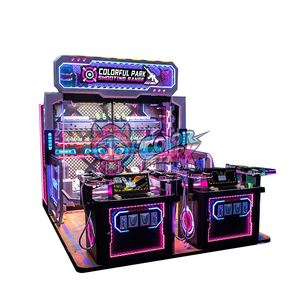 Colorful Park - Machine de jeu d'arcade à monnayeur pour 4 joueurs, type stand de tir - Product Image 6
