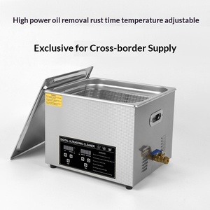 Machine de nettoyage ultrasonique industrielle 40KHz, dégraissant moteur DPF, éliminateur de rouille et d'huile, nettoyeur commercial et domestique robuste 1-30L - Product Image 3