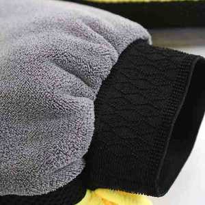 Guantes de limpieza para coche de microfibra chenilla de pelo largo, de doble cara, para eliminación de polvo y detallado de vehículos - Product Image 2