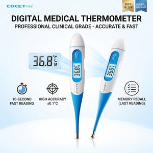 Termometro Elettronico OEM con Sonda Flessibile, Corpo Ergonomico, Ampia Applicazione, Facile da Trasportare - Product Image 2