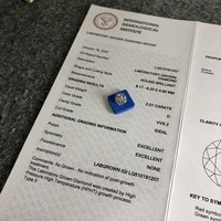 Alta calidad 2EX 2.01CT VVS2 D Color Diamante HPHT/CVD Excelente corte Blanco Redondo Laboratorio Creado Diamante