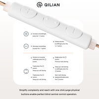 Écouteurs intra-auriculaires filaires en promotion – Casque audio moderne avec microphone pour jeunes