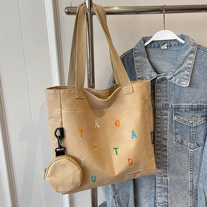 Sacs fourre-tout en toile personnalisables avec poignée en coton Sacs de transport et de shopping de bouteilles de vin écologiques pour cadeaux - Product Image 1