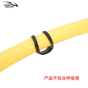 Crochet de masque de plongée entièrement sec, boucle fixe en forme de 8, clip anti-perte pour tuba AS-521 - Product Image 3