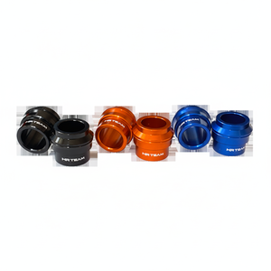 Husaberg TE 250 11-14 Front <b>Wheel</b> <b>Spacers</b> Orange 20mm & 15mm Made of Alloy & Aluminium - Product Image 1