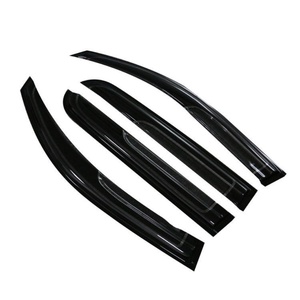 Déflecteur de vitre de voiture en matériau PC de marque KQD, pare-soleil et pare-pluie pour Nissan Navara NP300 2015-2024 - Product Image 1
