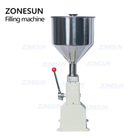 Machine de remplissage de crème au fromage ZONESUN A03, machine de remplissage de lotion cosmétique A03, machine à râper le fromage, fournitures