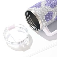Peiway Botella De Agua Garrafas Tasse à eau avec strass Bouteille à eau en diamant Tasse à gobelet personnalisée en diamant Flacons à eau réutilisables