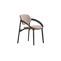 Chaises de salle à manger en bois massif de style nordique moderne, revêtement en tissu, pour la maison ou la cantine, pour les salons, les restaurants
