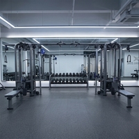 Machine de musculation multi-stations 8-en-1 robuste et durable, équipement de gym professionnel 5-en-1, directement de l'usine pour usage en salle de sport