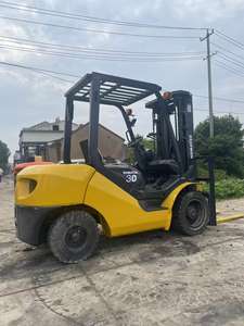 Peinture originale d'occasion Komatsu 3 tonnes 3 étapes 4.5 mètres Chariot élévateur Komatsu 30 Petits chariots élévateurs diesel à vendre - Product Image 6