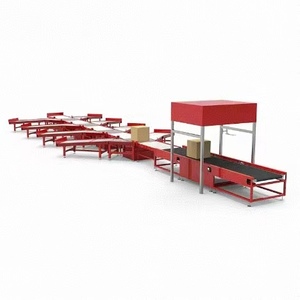 DWS Machine de tri Système de tri Dimension Poids Équipement de tri Logistique Colis Zigzag Convoyeur avec station de tri - Product Image 4