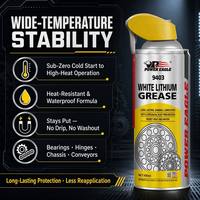 Spray lubrifiant au lithium haute performance pour usage intensif, anti-corrosion longue durée pour porte de garage