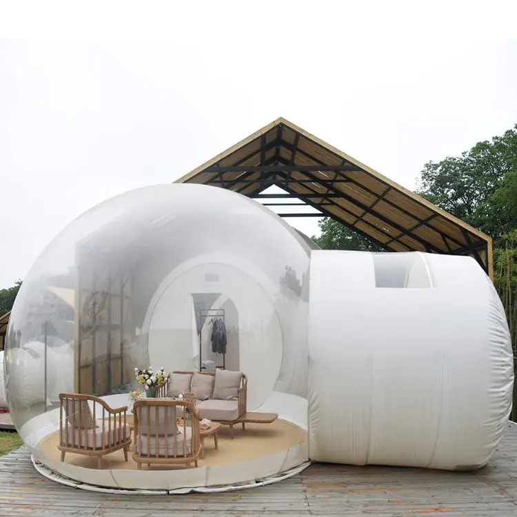Casa de domo resistente al typhoon japonés, casa de domo de aluminio, resistente al agua