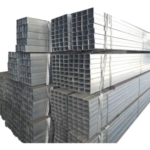 Astm A36 50x50 Steel Pipe Weight Shs Rhs 40x80 Gi Rectangular Square Hollow Section Galvanized Square Pipe