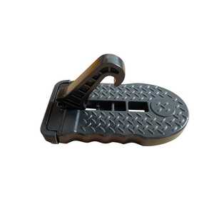 Marteau <span class=keywords><strong>de</strong></span> sécurité en alliage pour brise-vitre SUV Repose-pieds <span class=keywords><strong>de</strong></span> <span class=keywords><strong>toit</strong></span> supérieur pliable Pédales auxiliaires multifonctions Rampes universelles pour voiture - Product Image 3