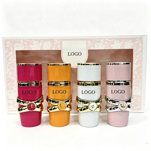 Set de Perfume Árabe Estilo <span class=keywords><strong>Lattafa</strong></span> Asad Yara Personalizado de Fábrica, Caja de Regalo con Varias Fragancias de Dubái para Novios - Product Image 2