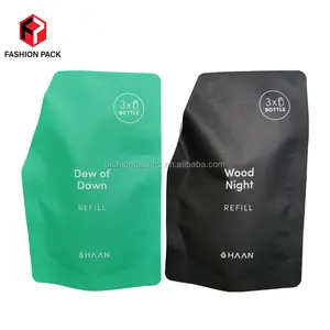 Fashion Pack A series of 100ml cosmetics stand up liquid spout pouch