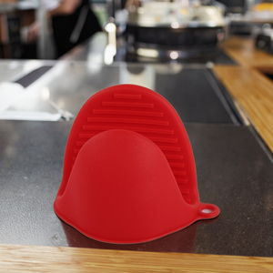Mini gants de four en <span class=keywords><strong>Silicone</strong></span> matelassés résistant à la chaleur mitaines de pincement pour la nourriture BBQ nettoyage maison vaisselle cuisine - Product Image 4