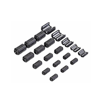 Clip-on Ferrite Core EMI Anti-interference Magnetic Core, 0.35mm-30mm, Round Square Flat Shapes Available, Customizable
