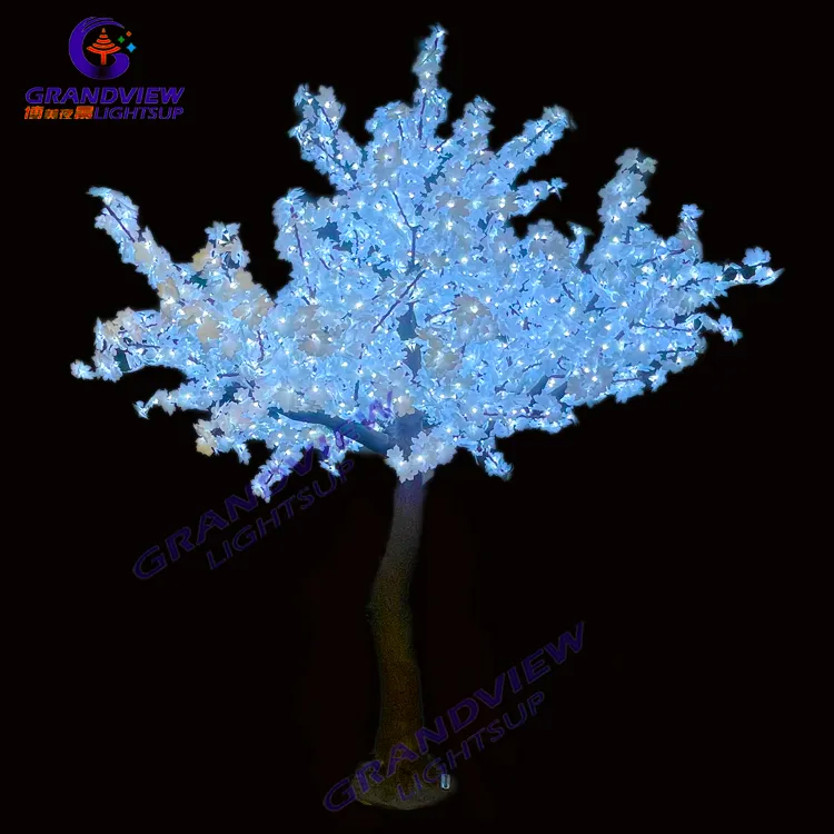 1m 2m 3m 5m Outdoor Waterproof Led Ginkgo Tree For Holiday Decoration