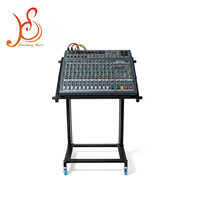 Console de mixage audio DJ RIY MX-2 12U avec support en métal et plastique