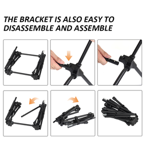 Silla de Camping Plegable, Portátil, de Gran Tamaño, Ultraligera, de Aluminio, Resistente, para Pesca, Picnic y Relajación al Aire Libre - Product Image 5