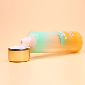 Tube à double compartiment en forme de pétale personnalisé avec bouchon à vis pour usage cosmétique - Stockage de crème - Product Image 2