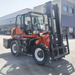 Nhà Máy Bán buôn xe nâng DIESEL 3 tấn 3.5 tấn kho hậu cần 4WD Xe nâng DIESEL & bùn Road off-road xe nâng hàng - Product Image 3