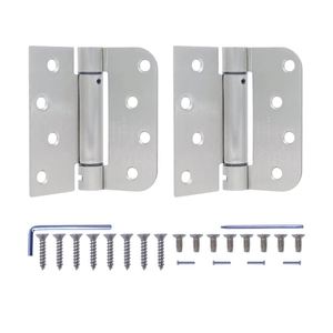 Bisagra oculta de latón de 90 grados de alta resistencia, bisagra de puerta de gabinete de 90 grados, bisagra oculta de hierro para puerta de gabinete de baño y cocina - Product Image 4