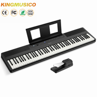 Chinese Wholesaler Digital Musical Instruments Professional Digital Piano Keyboards Foldable Midi Keyboard
