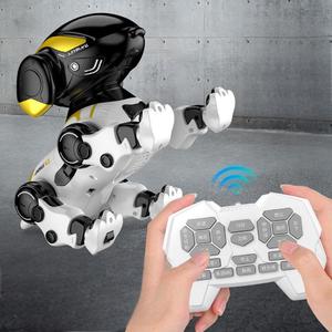 <span class=keywords><strong>Robot</strong></span> perro Carga inteligente Control remoto juguete multifunción RC caminar 2,4 GHz 360 rotación cambiable RC coche Juguetes - Product Image 4