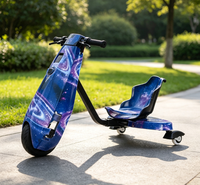 Tricycle électrique de course Crazy Drift 3 roues OEM d'usine 250W 36V3.0AH pour enfants et adultes