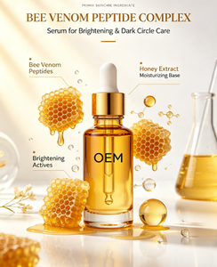 Siero Viso Personalizzato OEM Anti-Età Lenitivo Riparatore Sbiancante con Niacinamide Vitamina C e Glicerina - Product Image 5