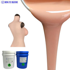 Silicone liquide RTV-2 Hongye 2025 pour moulage alimentaire et médical, simulation de <span class=keywords><strong>prothèse</strong></span> et d'<span class=keywords><strong>oreille</strong></span>/<span class=keywords><strong>prothèse</strong></span> oculaire, haute résistance au vieillissement - Product Image 1
