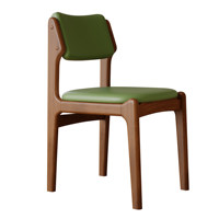 Chaise de salle à manger nordique en bois massif, pour la maison, restaurant, salon, hôtel, gîte, avec coussin souple et dossier, chaise de bureau moderne et simple