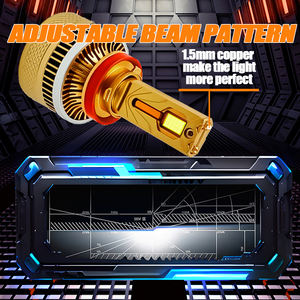 Chenlang - Bombilla LED Súper Brillante de 420 W y 40000 LM con Seis Tubos de Cobre H1 9005 9006 H11 para Faros Antiniebla H7 H4, Bombilla LED para Coche - Product Image 5