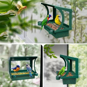Comedero para Colibríes Oniya con Ventana de Amplia Visión, Comedero para Pájaros con Ventosas Fuertes para Observación de Aves al Aire Libre, Regalo - Product Image 6