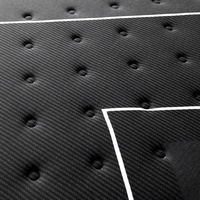 Matelas Confortable en Latex Talalay Taille King, Design Euro Top, Compressé Sous Vide, Lit 2 Places avec Matelas