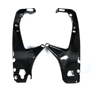 Cubierta de cuadro de fibra de carbono seca 3K para carenado lateral de motocicleta Yamaha MT09 2024-2026 - Product Image 2