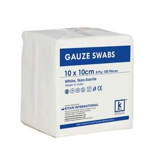 <span class=keywords><strong>Gasa</strong></span> médica estéril absorbente rugosa no adherente con borde pequeño, 26*18 mallas, para heridas, fabricada en China - Product Image 2